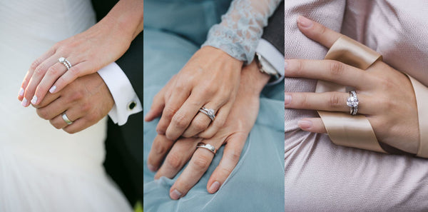 ไขข้อสงสัย ทำไมผู้หญิงบางคนสวมแหวนแต่งงานซ้อนกันสองวง