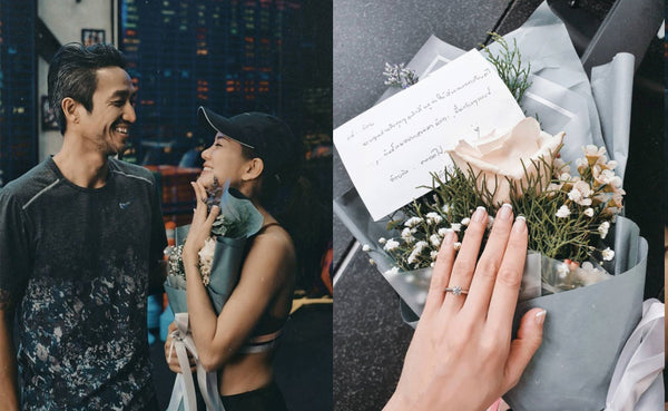 Cartier Platinum Diamond 1895 Solitaire Ring แหวนแต่งงานของพี่ตูน บอดี้แสลมและสาวก้อย รัชวิน