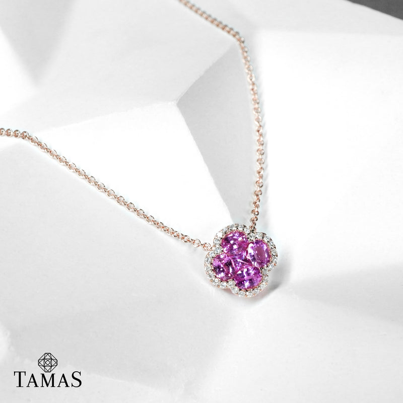 Pink Sapphire Pendant