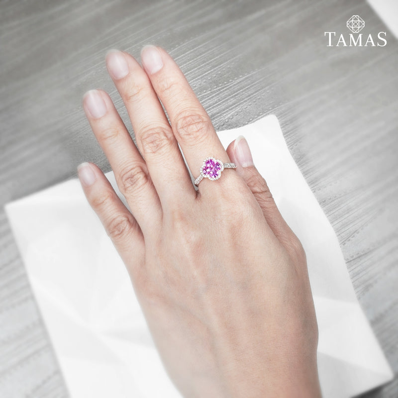 Pink Sapphire Ring