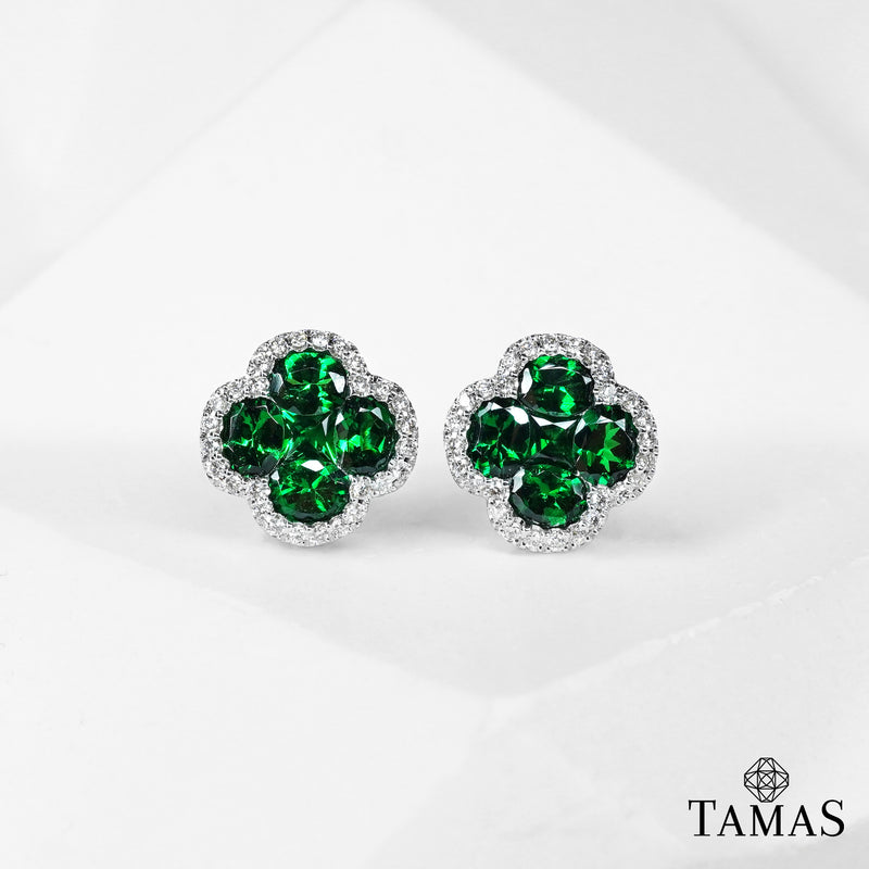 Tsavorite Earrings