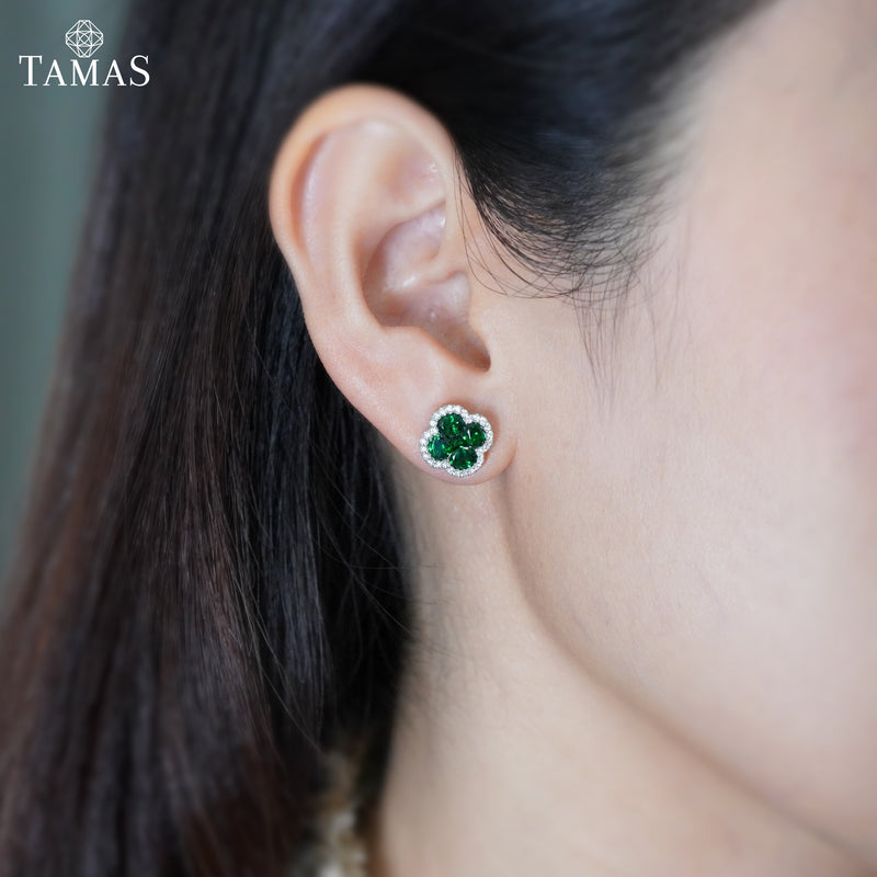 Tsavorite Earrings