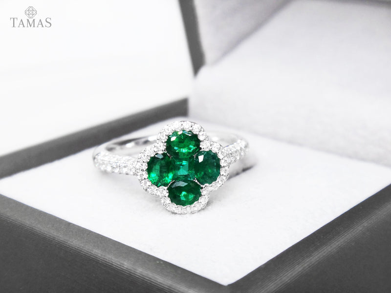 Tsavorite Ring