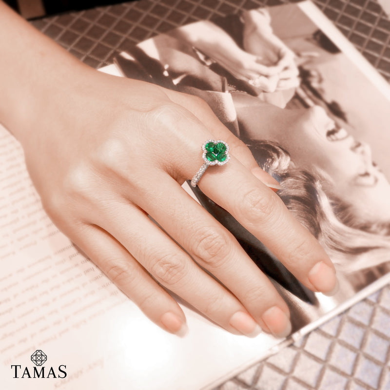 Tsavorite Ring